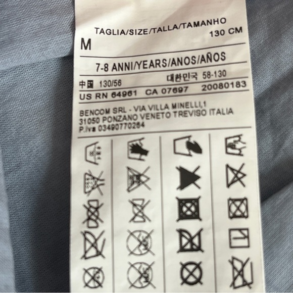 Colors of Benetton Lace Sequin Mini Skirt Size M - Picture 9 of 11